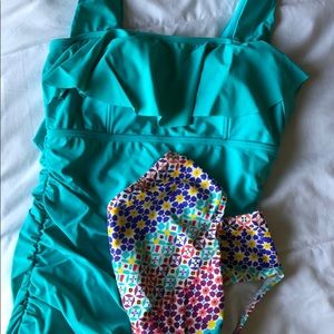 Divinita Sole swim top & bottoms - like new!